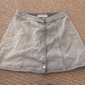 PacSun denim skirt